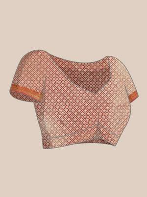 Silk Land  Black  Woven Design Brocade Saree  3