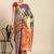 Silk Land  Navy Blue  Woven Design Brocade Saree 