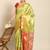 Silk Land  Green  Woven Design Brocade Saree 
