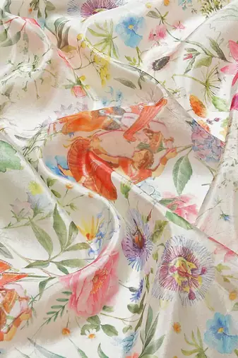 Silk Land  White  Woven Design Art Silk Saree 