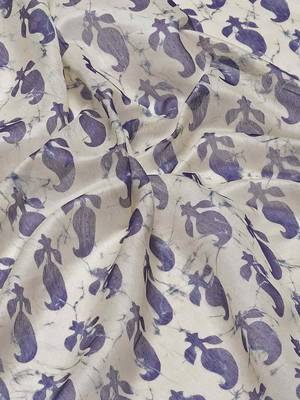Silk Land  Blue  Woven Design Cotton Blend Saree  5