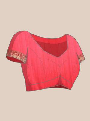 Silk Land  Brown  Printed Art Silk Saree  3