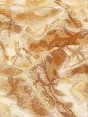Silk Land  Pink  Woven Design Tussar Saree  3