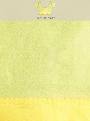 Silk Land  teal  woven design art silk saree  4