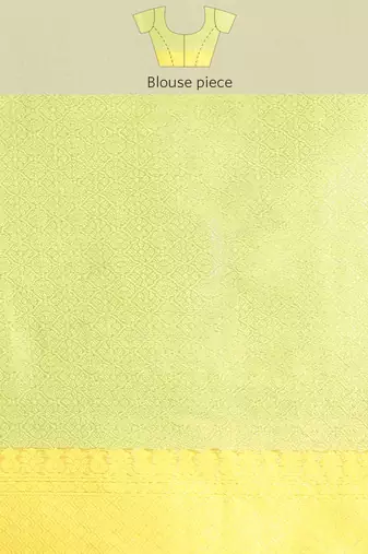 Silk Land  teal  woven design art silk saree 