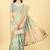 Silk Land  Green  Printed Art Silk Saree 