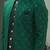 Men's green embroidered sherwani with jacket