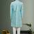 Men's sky blue embroidered sherwani