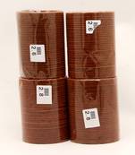 Copper color 4 set of velvet fashion bangles combo size(2 set of 2.6, 2 set of 2.8) fb111cmb