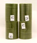 Mehendi green color 4 set of velvet fashion bangles combo size(2 set of 2.6, 2 set of 2.8) fb120cmb