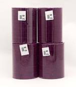 Wine color 4 set of velvet fashion bangles combo size(2 set of 2.6, 2 set of 2.8) fb121cmb