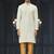 Men's light green embroidered kurta pajama