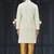 Men's light green embroidered kurta pajama