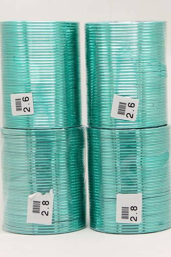 Surf color 4 set of fashion bangles combo size(2 set of 2.6, 2 set of 2.8) fb155cmb