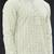 Men's light green embroidered kurta pajama