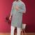 Men's black embroidered kurta pajama
