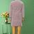 Men's wine embroidered kurta pajama