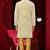 Men's light yellow embroidered kurta pajama