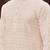 Men's light pink embroidered kurta pajama