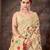 Silk Land  White  Embroidered Cotton Saree 