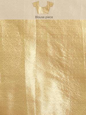 Silk Land  Pink  Woven Design Silk Blend Saree  4