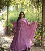 Stuning Onion Designer Ready Made Gown With Dupatta Collection