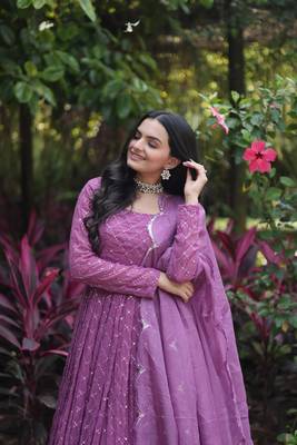 Stuning Onion Designer Ready Made Gown With Dupatta Collection 8