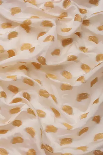 Silk Land  White  Woven Design Silk Cotton Saree 