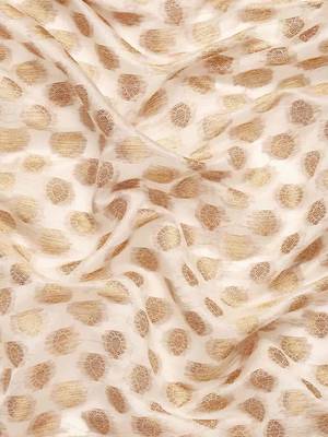 Silk Land  White  Woven Design Silk Cotton Saree  3
