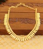 Kerala style goldplated necklaceset