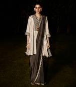 Parsi parisian saree