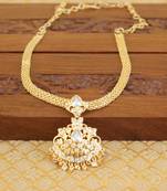Goldplated necklace set