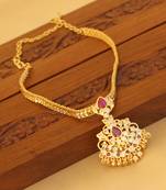 Goldplated necklace set