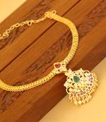 Goldplated necklace set