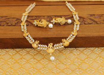 Matte finish necklace  set 1