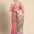 Silk Land  Pink  Woven Design Tissue Saree 