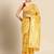 Silk Land  Yellow  Woven Design Pure Cotton Saree 