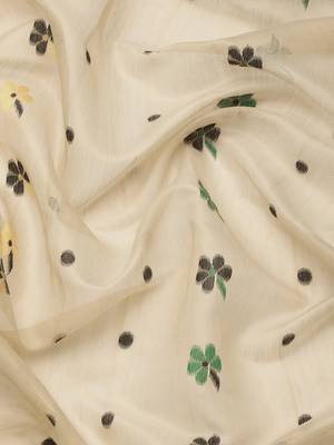 Silk Land  Black  Woven Design Pure Cotton Saree  3