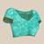 Silk Land  Sea Green  Digital Print Art Silk Saree 