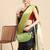Silk Land  Navy Blue  Digital Print Art Silk Saree 