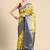 Silk Land  Yellow  Digital Print Art Silk Saree 