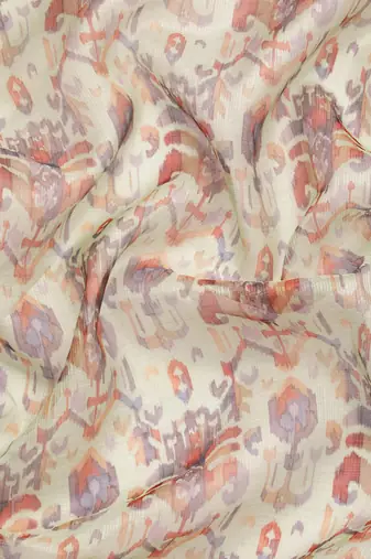 Silk Land  Multicolored  Digital Print Art Silk Saree 
