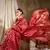 Red Color Weaving Work Banarasi silk blend Saree With Blouse