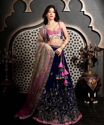 Haseena Raatrani Lehenga Set 1
