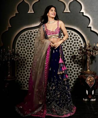Haseena Raatrani Lehenga Set 11