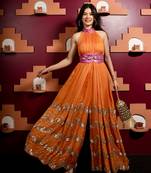 Haseena Jumpsuit In Orange
