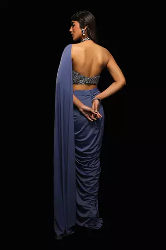 Caelia draped saree set