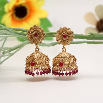Rani color premium copper earrings 1
