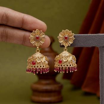 Rani color premium copper earrings 2