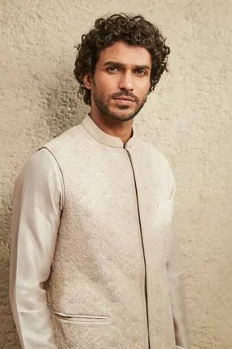 The modern minimalist beige jacket